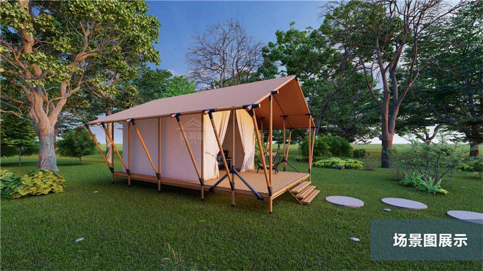 四季皆宜的户外宫殿｜恒温系统+手工羊毛地毯，定义陇县奢华星空新标准